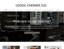 Tablet Screenshot of drlouischesner.com